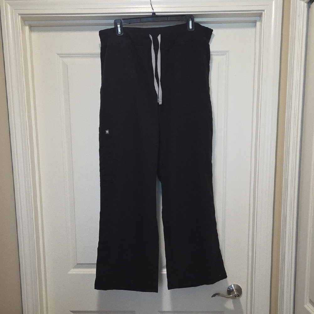 FIGS High Waisted Isabel Wide Leg Scrub Pants XXL Petite